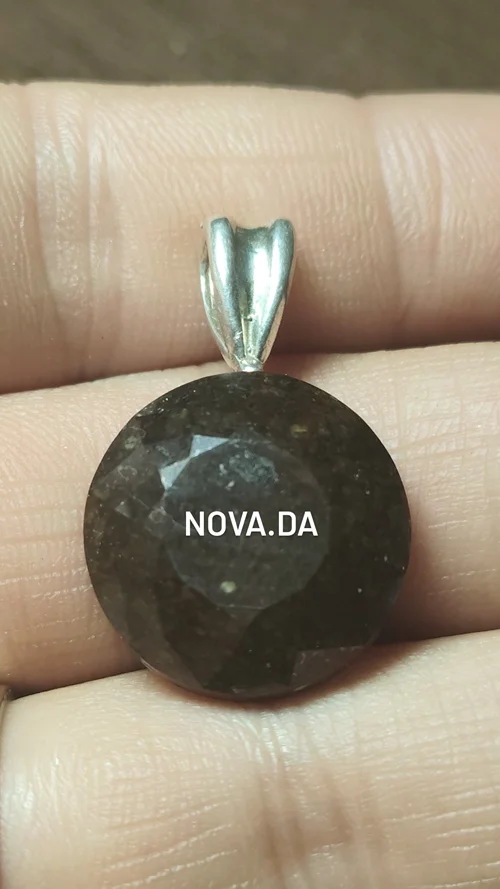 گردنبند شهاب سنگ تراش فست کد 6